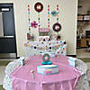 54" x 108" Cupcake Sprinkles Plastic Tablecloth Image 1