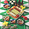 54" x 108" Football Field Plastic Tablecloths 3 Count Image 2