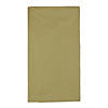 54" x 108" Gold Rectangular Disposable Plastic Tablecloths (96 Tablecloths) Image 1