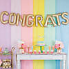 54" x 108" Light Blue Plastic Tablecloth Image 1