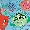 54" x 108" Light Blue Plastic Tablecloth Image 2