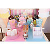 54" x 108" Light Pink Rectangle Disposable Plastic Tablecloth for 8 Ft. Table Image 2