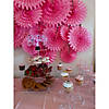 54" x 108" Light Pink Rectangle Disposable Plastic Tablecloth for 8 Ft. Table Image 3