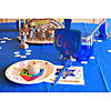 54" x 108" Navy Blue Rectangle Disposable Plastic Tablecloth Image 2