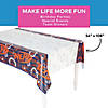 54" x 108" Nerf&amp;#174; Party Rectangle Disposable Plastic Tablecloth Image 1