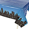 54" x 108" Superhero Rectangle Disposable Plastic Tablecloth Image 1