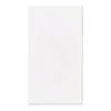 54" x 108" White Rectangular Disposable Plastic Tablecloths (22 Tablecloths) Image 1