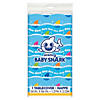 54" x 84" Baby Shark Plastic Tablecloth Image 1