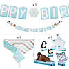 55 Pc. Winter Animals Party Tableware Kit for 8 Guests Image 2