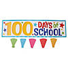 56" 100th Day of School Paper Chain Banner - 101 Pc. Image 1