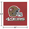 56 Pc. Nfl San Francisco 49Ers Tailgating Kit - 8 Guests Image 2