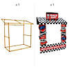 56&quot; x 80&quot; Pit Stop Tabletop Hut with Frame Decorating Kit - 6 Pc. Image 2