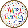 57 Pc. Birthday Confetti Party Supplies Kit Image 1