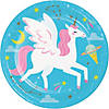 57 Pc. Unicorn GalaPropery Birthday Party Supplies Kit for 8 Guests Image 2