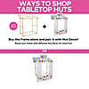 57" x 42" Pit Stop Cardboard Tabletop Hut Decor Set - 5 Pc. Image 3