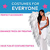 58" Full Length Featherless White Angel Wings Image 1