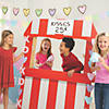 58" Kissing Booth Cardboard Cutout Stand-Up Image 1