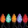 5ct LED Lighted Multi-Color C9 Christmas Pathway Marker Lawn Stakes - 8 ft Image 1