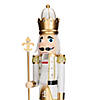 5FT GIANT WOODEN NUTCRACKER GOLD Image 4