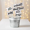 6-1/2" - 12-1/2" Funny Wedding Flags - 12 Pc. Image 2