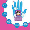 6 1/2&quot; Handprint Snowflake Picture Frame Christmas Ornament Craft Kit - Makes 12 Image 4