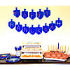 6 1/2" Magic Color Scratch Cardstock Dreidel Hanukkah Ornaments - 24 Pc. Image 2