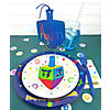 6 1/2" Magic Color Scratch Cardstock Dreidel Hanukkah Ornaments - 24 Pc. Image 3