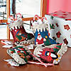 6 1/2" Mini Christmas Character Stocking Felt Treat Bags - 12 Pc. Image 2