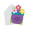 6 1/2" Mother's Day Pull-Out Flower Pot Card Craft Kit - Makes 12 Image 1