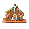 6 1/2" x 4 1/2" Gingerbread Nativity Scene Craft Kit - Makes 12 Image 1