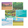 6 1/2" x 4 3/4" Animal Habitat Mini Paper Sticker Scenes - 24 Pc. Image 1