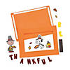 6 1/2&quot; x 4 3/4&quot; Peanuts&lt;sup&gt;&amp;#174;&lt;/sup&gt; Character Be Thankful Picture Frame Magnet Craft Kit &amp;#8211; Makes 12 Image 1