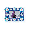 6 1/2" x 4 3/4" Smile Face Snowman Picture Frame Magnet Craft Kit - Makes 12 Image 1