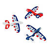 6 1/2" x 5 1/2" Bulk 48 Pc. USA Foam Gliders with Weighted Nose Image 1