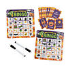 6 1/2" x 6 3/4" Ghoul Gang Dry Erase Halloween Bingo Game for 12 Image 1