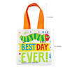 6 1/2" x 6" Mini World of Eric Carle The Very Hungry Caterpillar<sup>&#8482;</sup> Nonwoven Tote Bags - 12 Pc. Image 1