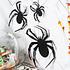 6 1/2" x 7 1/2" Bulk 60 Pc. 3D Spider Plastic Wall Decorations Set Image 1