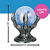 6 1/2" x 7 3/4" Light-Up Mystic Crystal Ball on Hand Halloween Tabletop Decoration Image 2