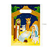 6 1/2" x 9" Medium Nativity Party Plastic Goody Bags - 36 Pc. Image 1