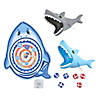 6 1/4&quot; x 10 1/2&quot; Blue &amp; Gray Shark Target &amp; Ball Shooter Game - 9 Pc. Image 1