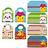 6 1/4" x 8 1/2" Bulk 50 Pc. Extra Small Easter Goody Bags Image 1