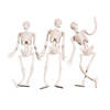 6" - 10" Halloween Stretchy & Poseable White Skeleton Toys - 12 Pc. Image 1