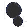 6" - 10" Navy Hanging Honeycomb Paper Ball Decorations - 6 Pc. - Less Than Perfect Image 1