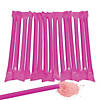 6" 13 oz. Classic Hot Pink Bubble Gum-Flavored Candy-Filled Straws - 240 Pc. Image 1