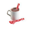 6" 14 oz. Hard Candy Cane Peppermint Candy Spoon Treats - 12 Pc. Image 1