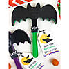 6 3/4" Bat Wing Multicolor Plastic Clappers - 12 Pc. Image 3