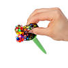 6 3/4" Multicolor Mesh-Covered Gel Bead Plastic Fidget Pens - 12 Pc. Image 1