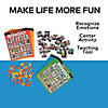 6 3/4" x 8 1/2" Emotions Pictures Cardboard Bingo Game for 32 Image 2