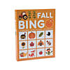6 3/4" x 8 1/2" Premium Fall Multicolor Cardboard Bingo Game for 32 Image 1