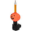 6.5" Jack-O-Lantern Halloween Bubble Night Light Image 1